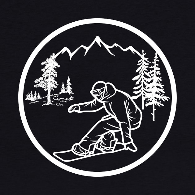 Lispe Snowboard Circle by Lispe